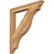 Ekena Millwork Funston Traditional Rough Sawn Bracket, Western Red Cedar, 4"W x 36"D x 40"H BKT04X36X40FST01RWR - alternate 1